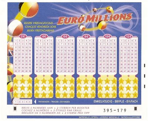 euromillions belgique.